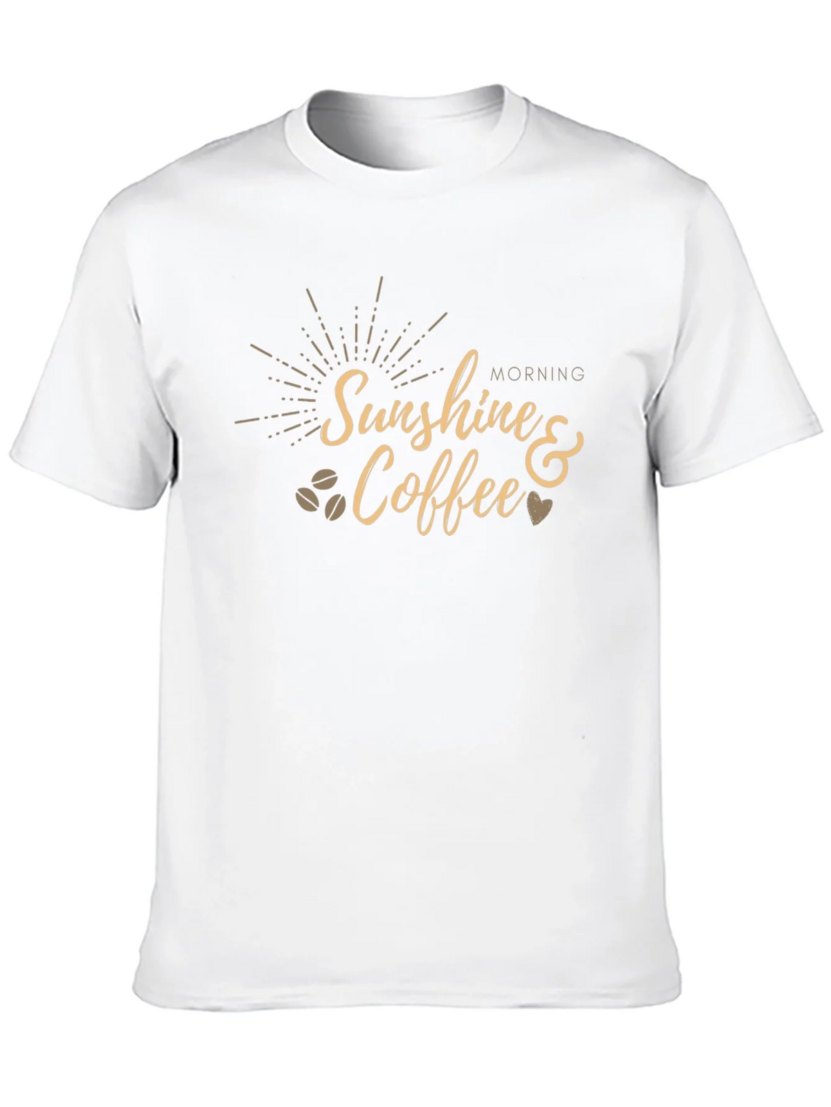Sunshine & Coffee Graphic Tee - Black product image 9