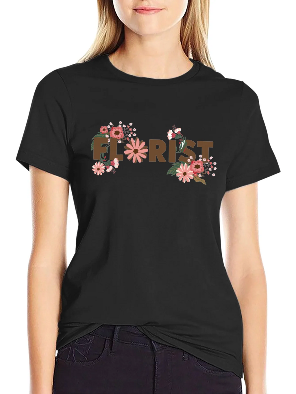 Floral Florist Graphic T-Shirt product image 2