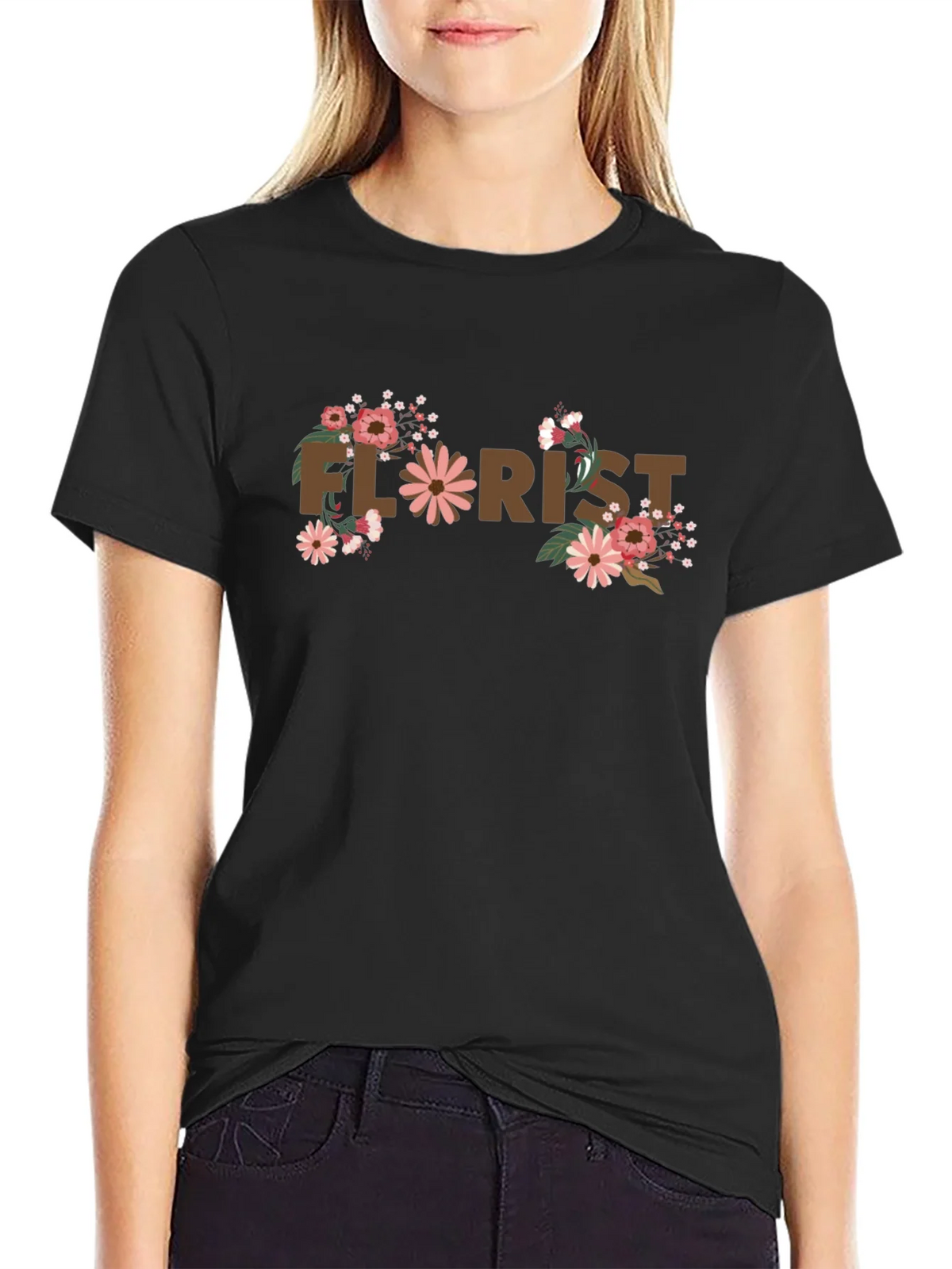 Floral Florist Graphic T-Shirt product image 2