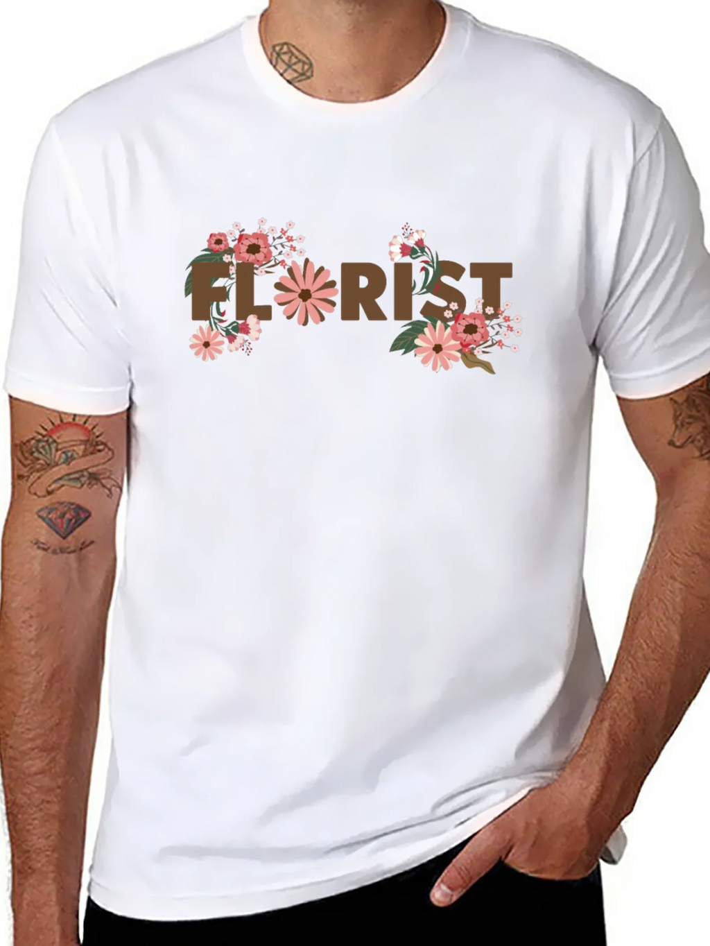 Floral Florist Graphic T-Shirt product image 7