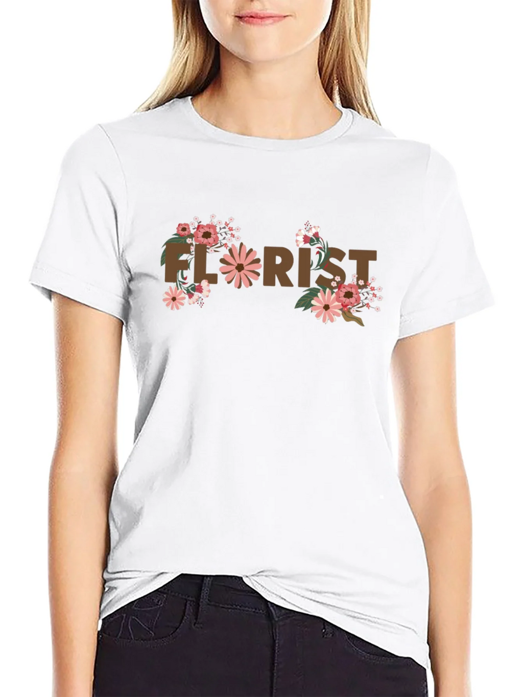 Floral Florist Graphic T-Shirt product image 8