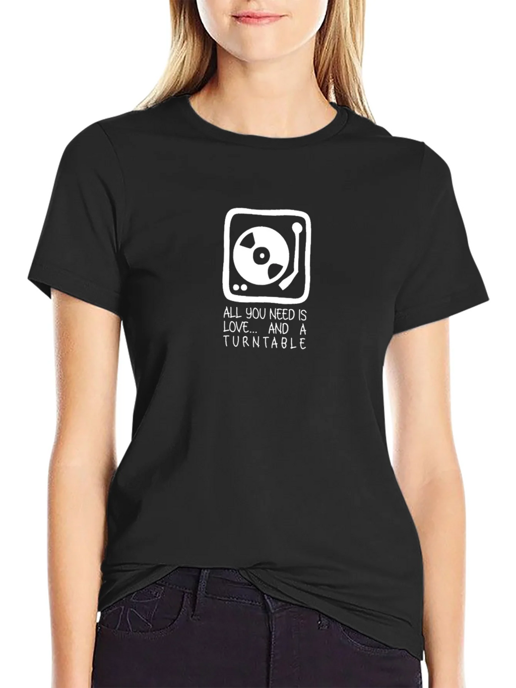 All You Need is Love and a Turntable T-Shirt product image 2