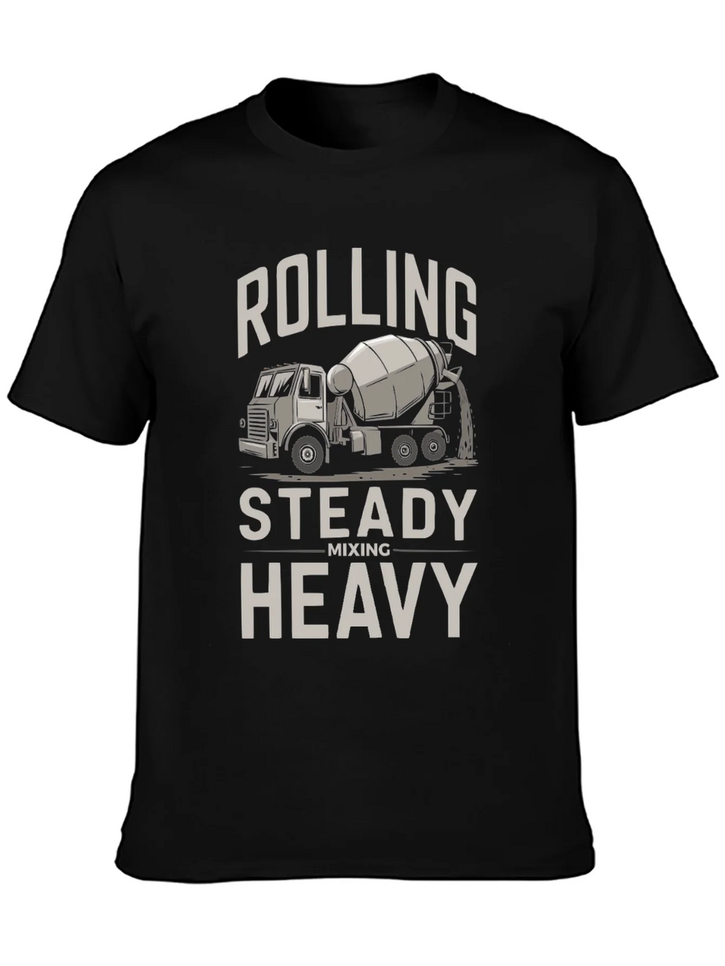 Rolling Steady Heavy Mixer T-Shirt - Black product image 1