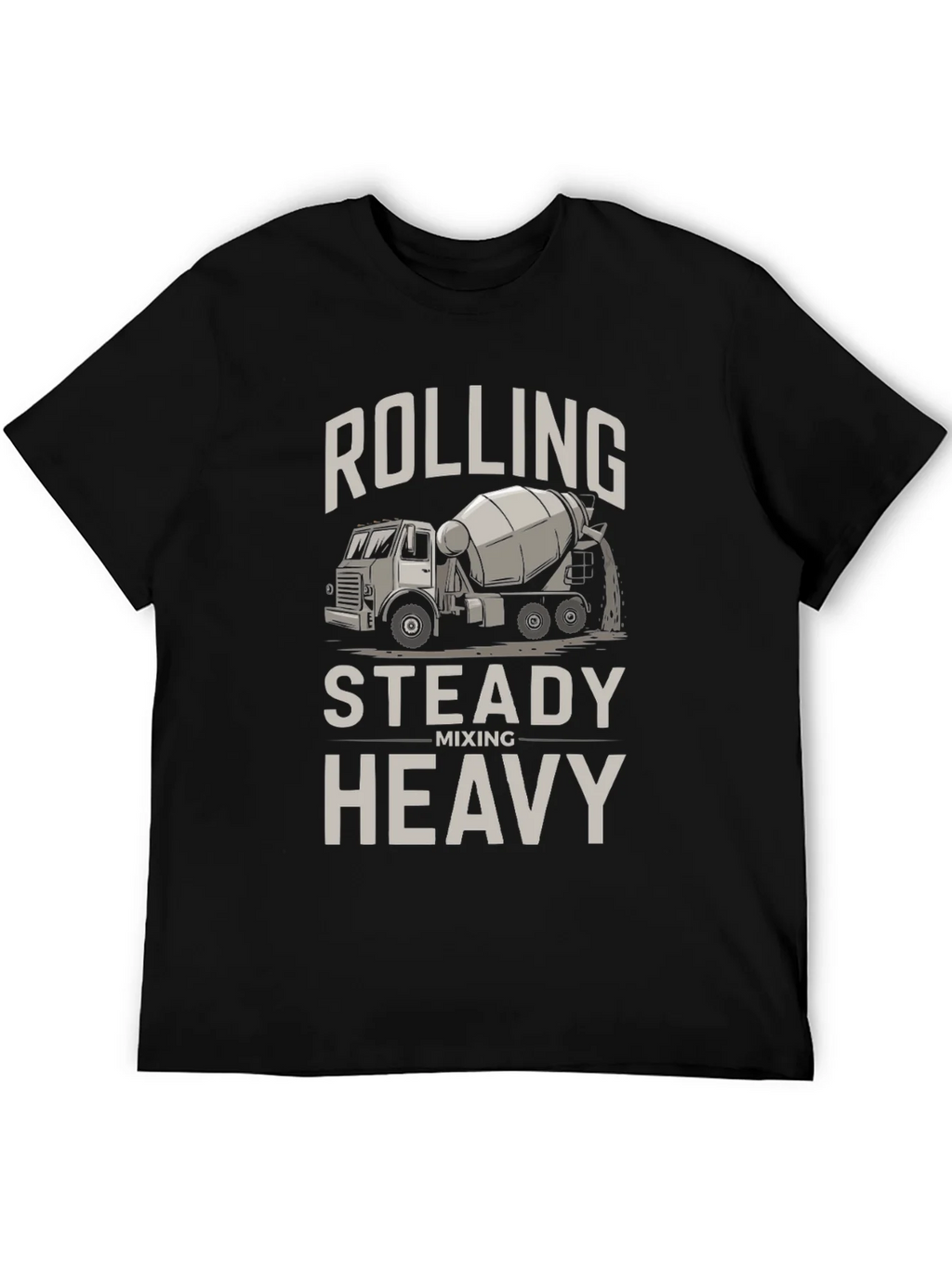Rolling Steady Heavy Mixer T-Shirt - Black product image 3
