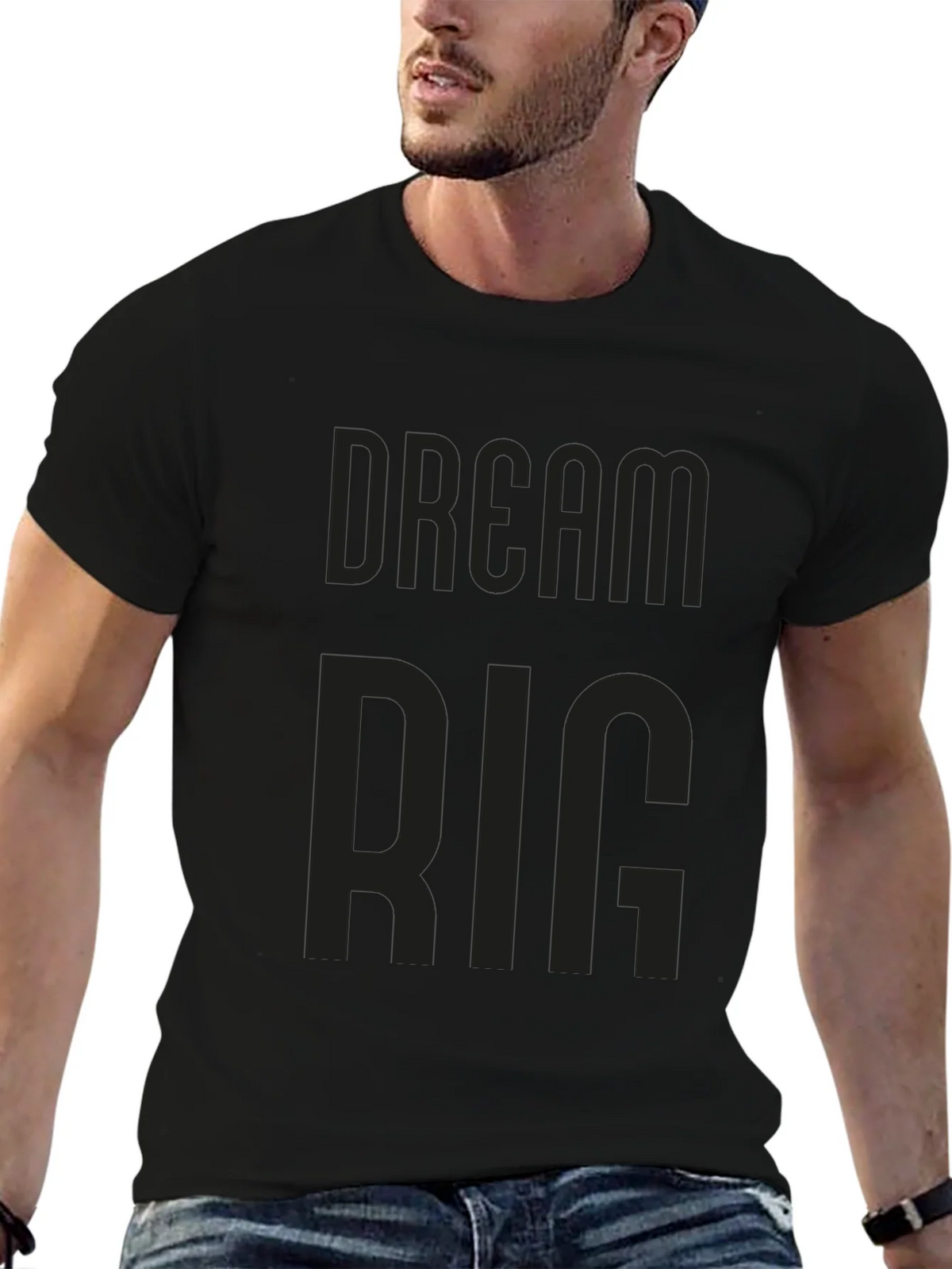 Dream Big Black T-Shirt product image 6