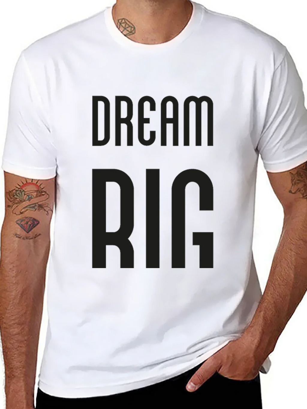 Dream Big Black T-Shirt product image 7