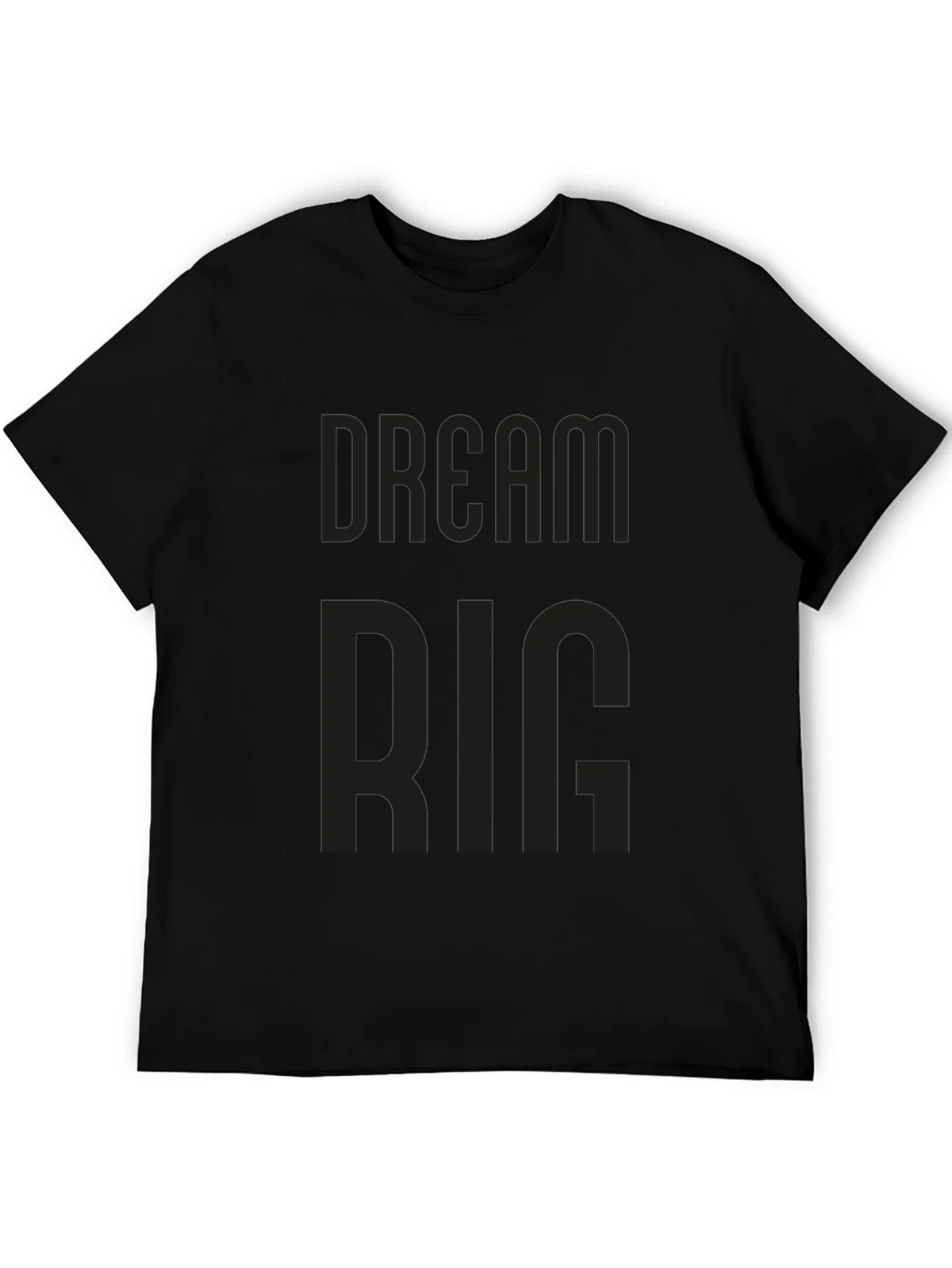 Dream Big Black T-Shirt product image 5