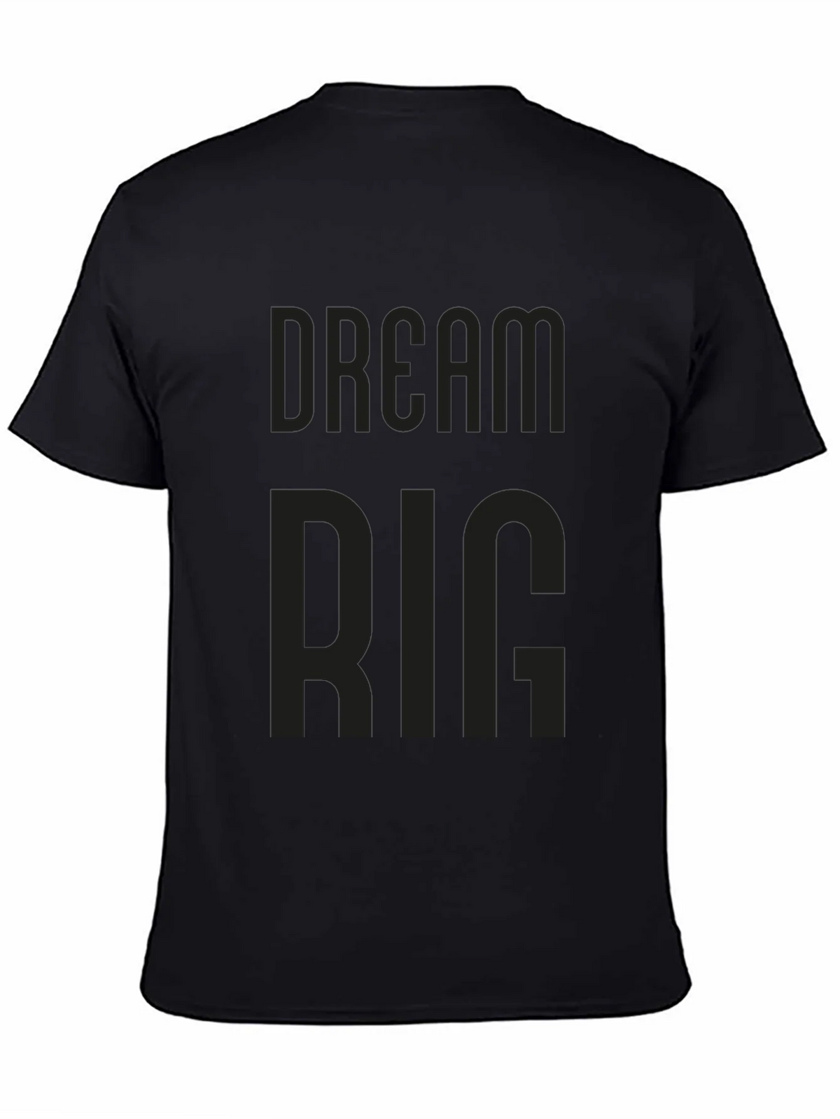 Dream Big Black T-Shirt product image 4