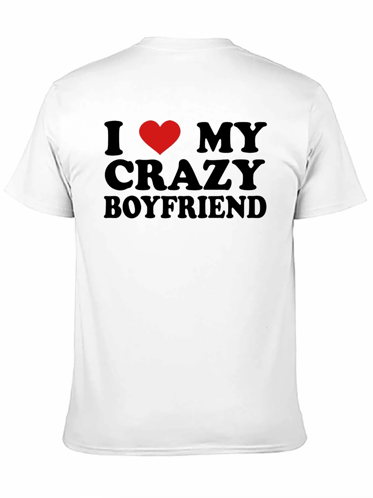 I Heart My Crazy Boyfriend - Novelty T-Shirt product image 8