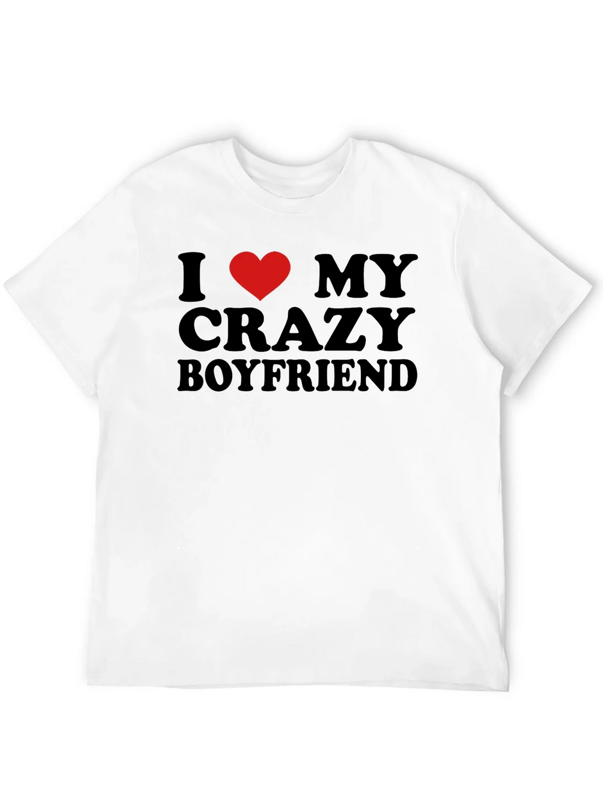I Heart My Crazy Boyfriend - Novelty T-Shirt product image 9