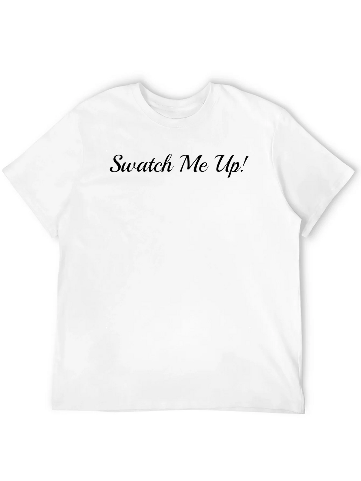Swatch Me Up! Black Casual Crew Neck T-Shirt product image 11