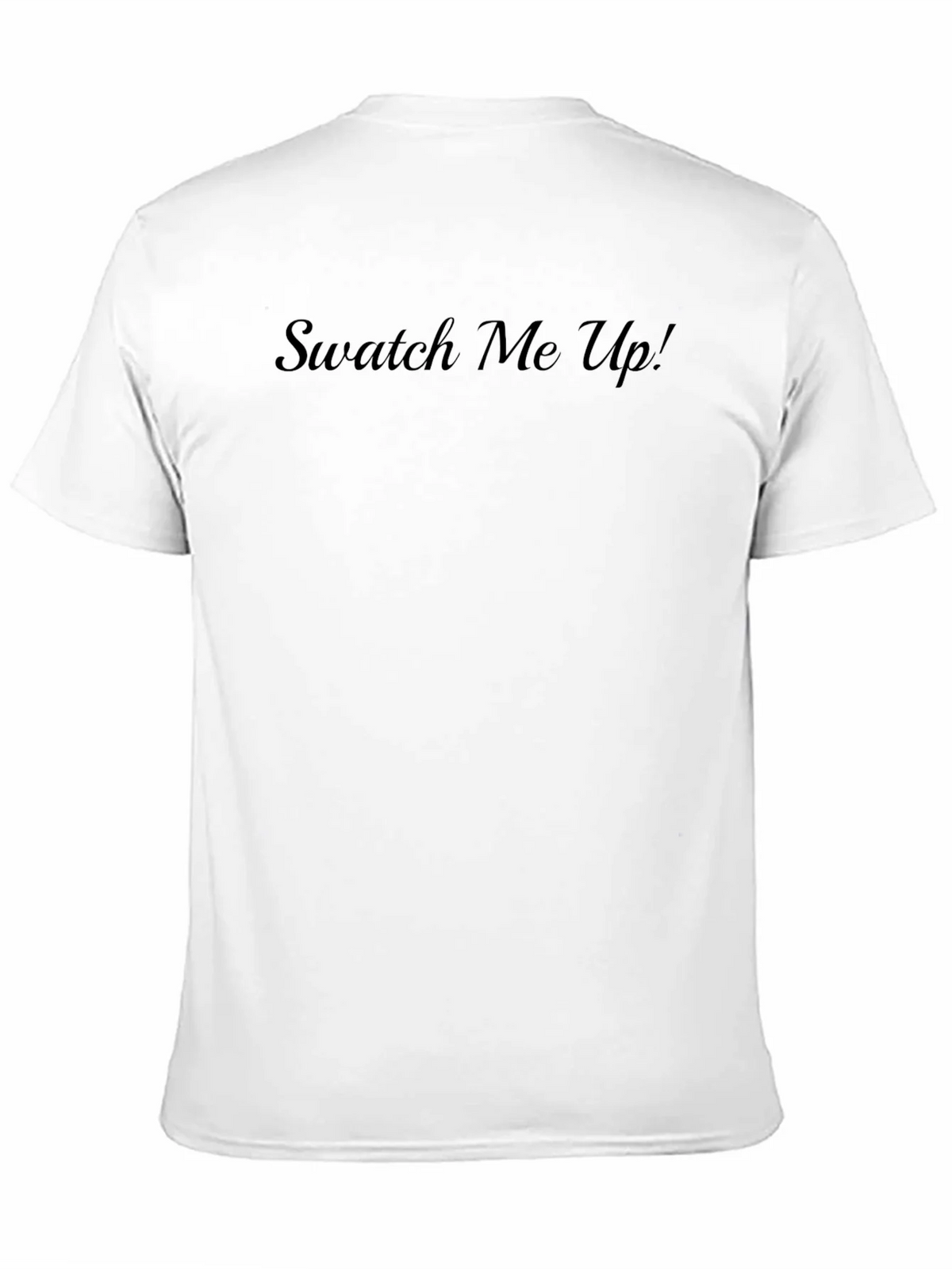 Swatch Me Up! Black Casual Crew Neck T-Shirt product image 10