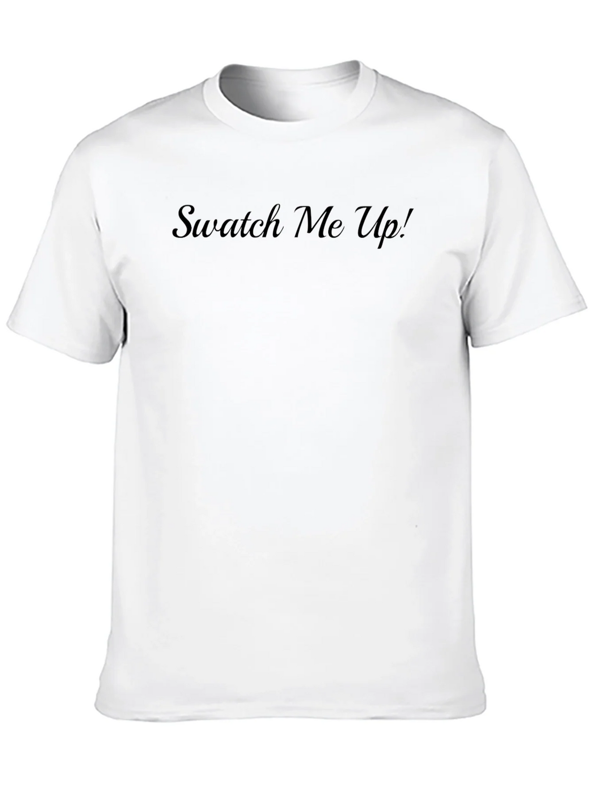 Swatch Me Up! Black Casual Crew Neck T-Shirt product image 9