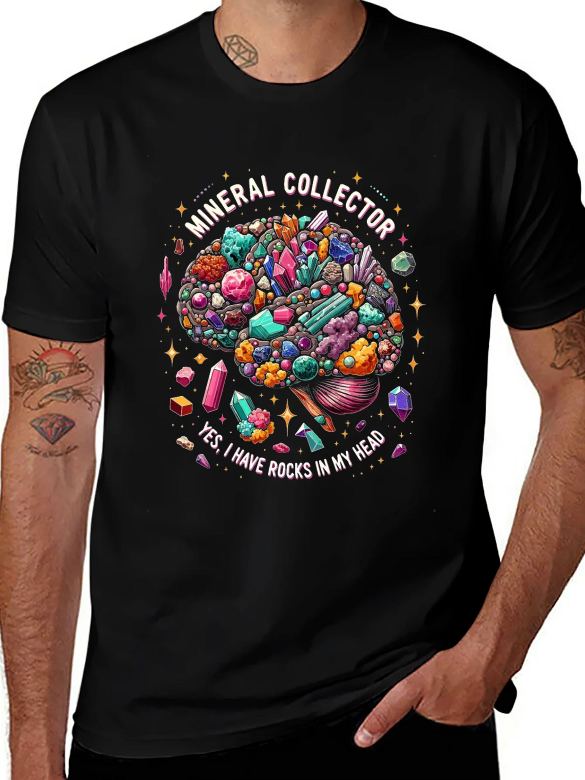 Mineral Collector T-Shirt - Rocks in My Head product image 1
