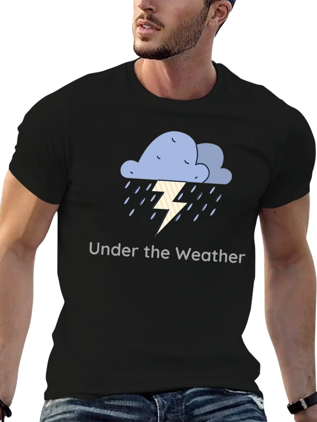 Under the Weather Graphic Tee - Black product image 6
