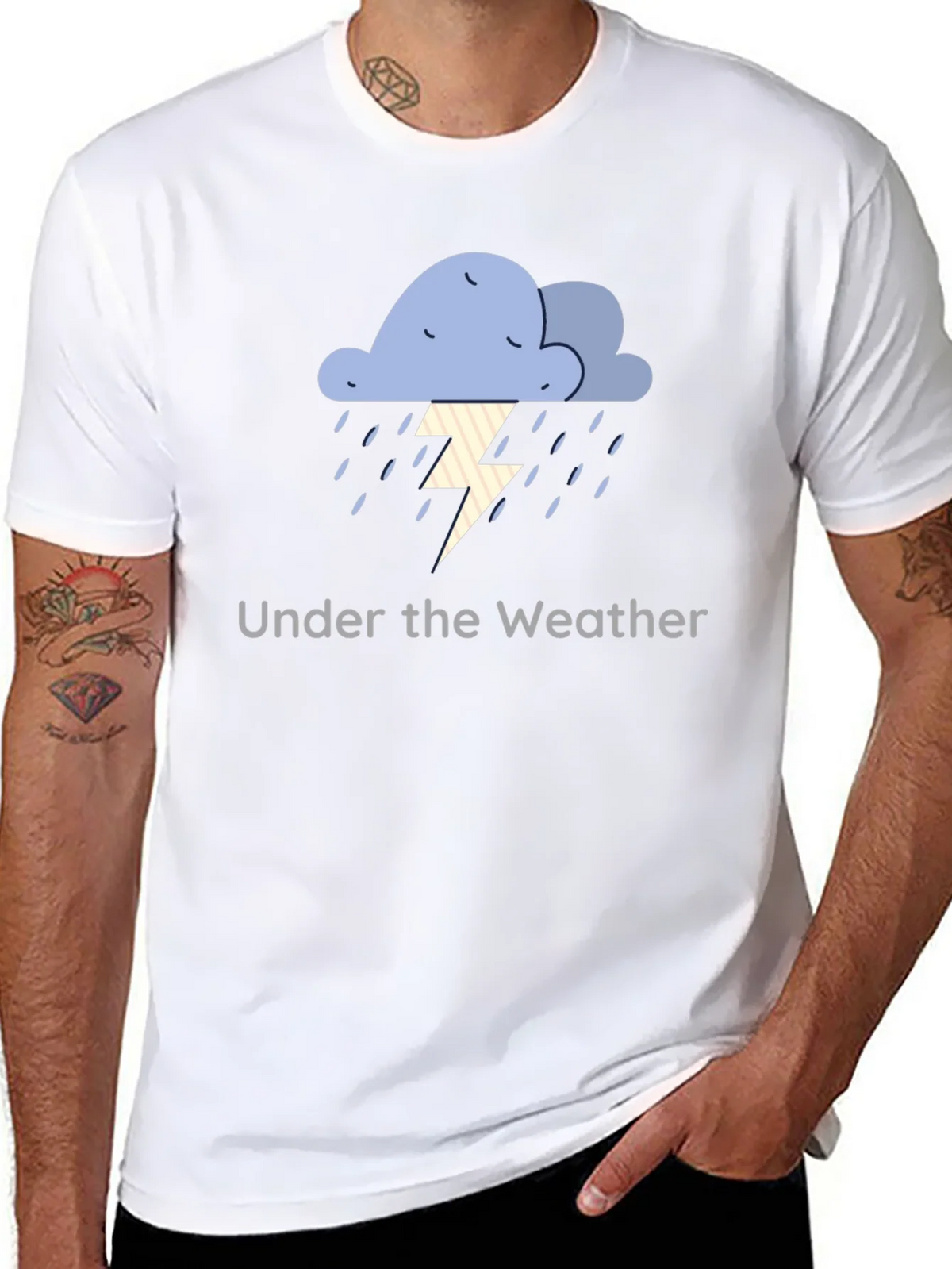 Under the Weather Graphic Tee - Black product image 7