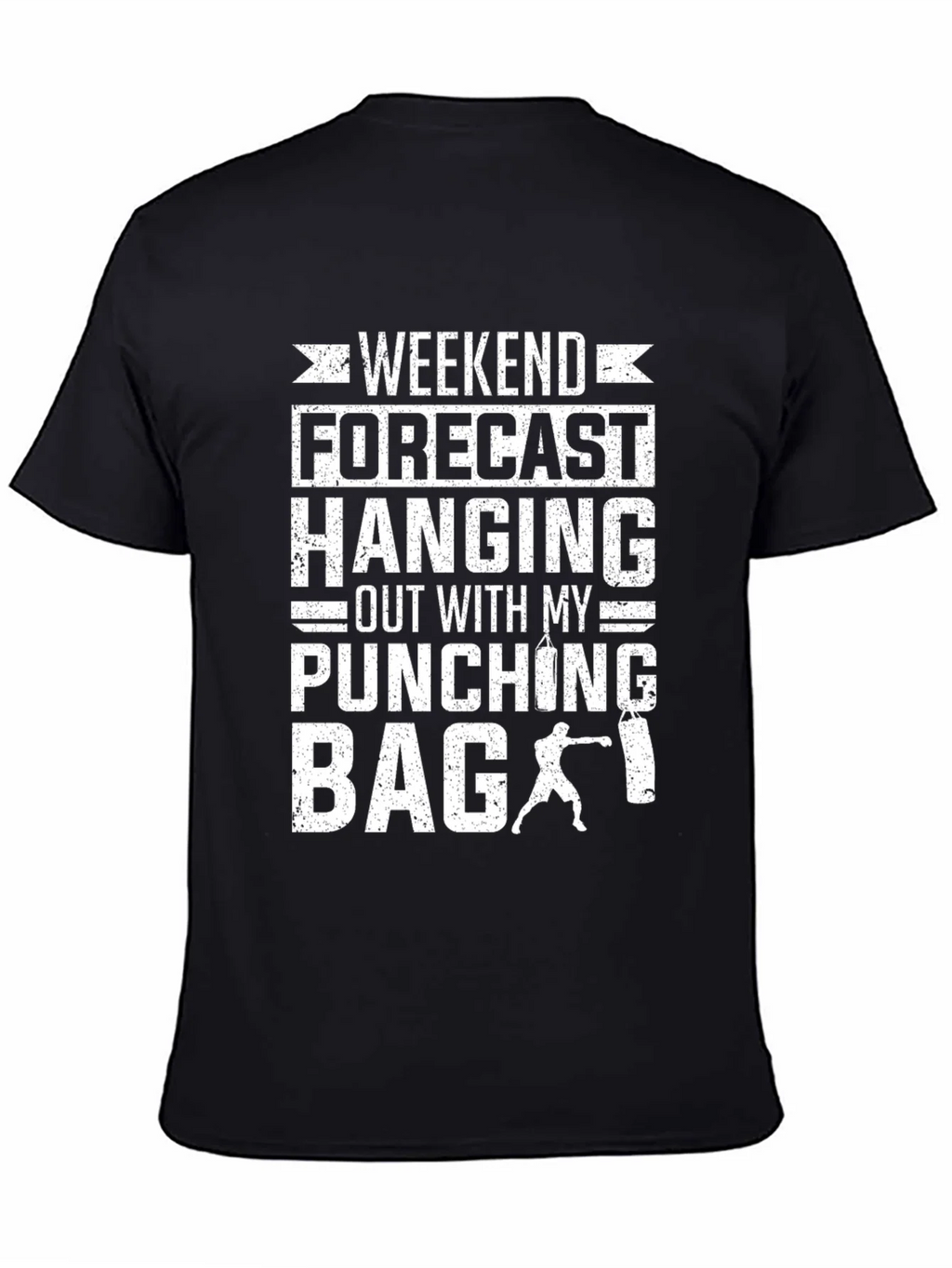 Weekend Forecast Punching Bag Graphic Tee