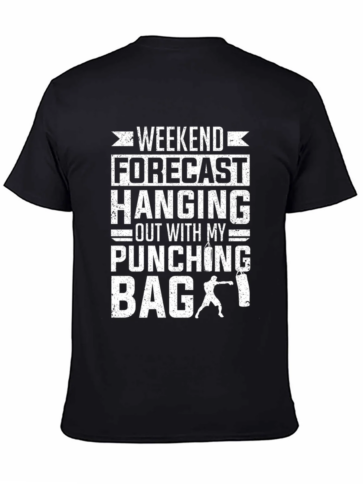 Weekend Forecast Punching Bag Graphic Tee