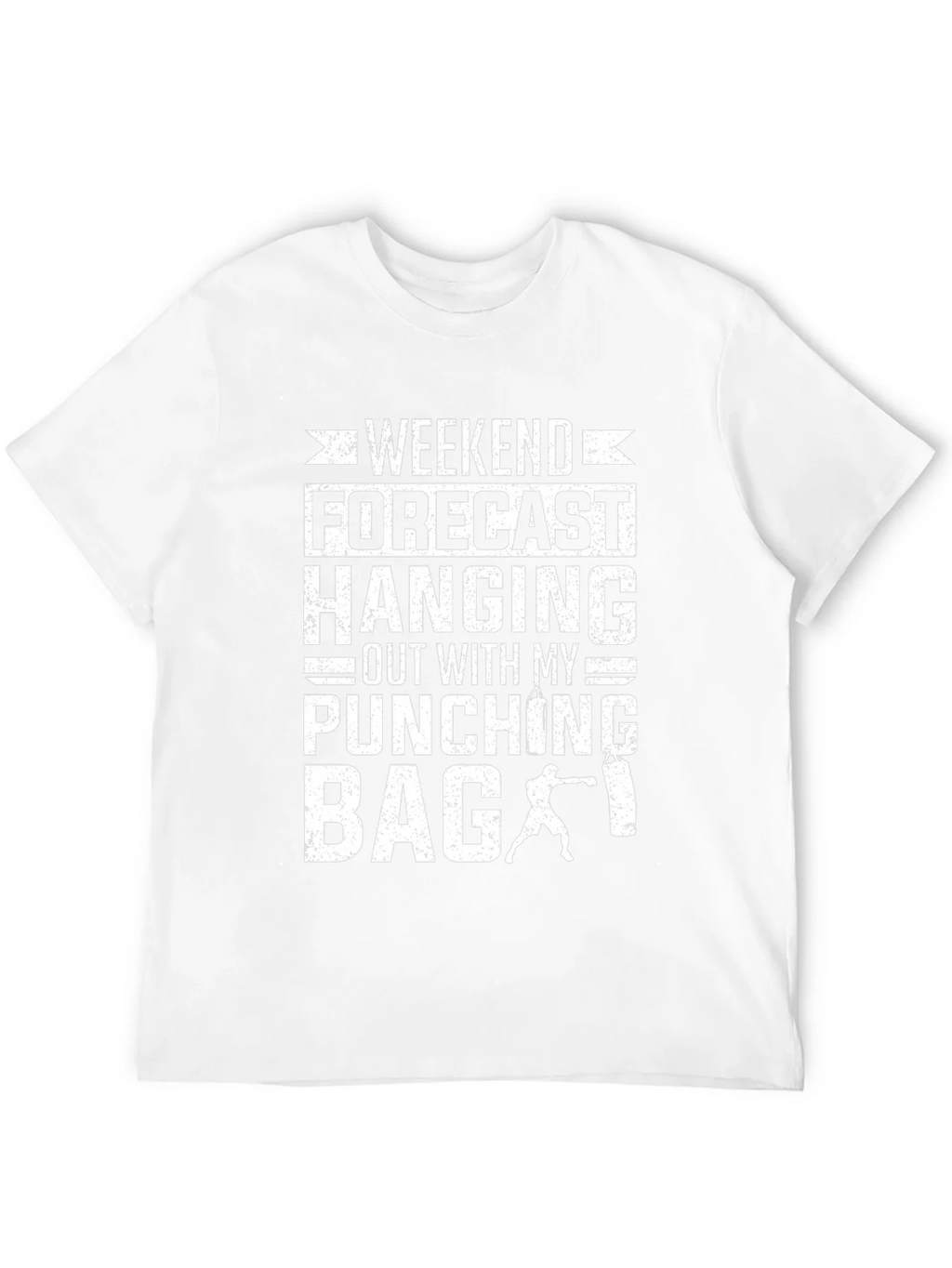Weekend Forecast Punching Bag Graphic Tee