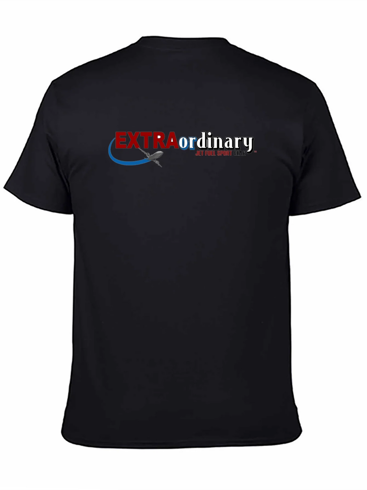 Extraordinary Jet Fuel Sport Gear Black T-Shirt product image 3