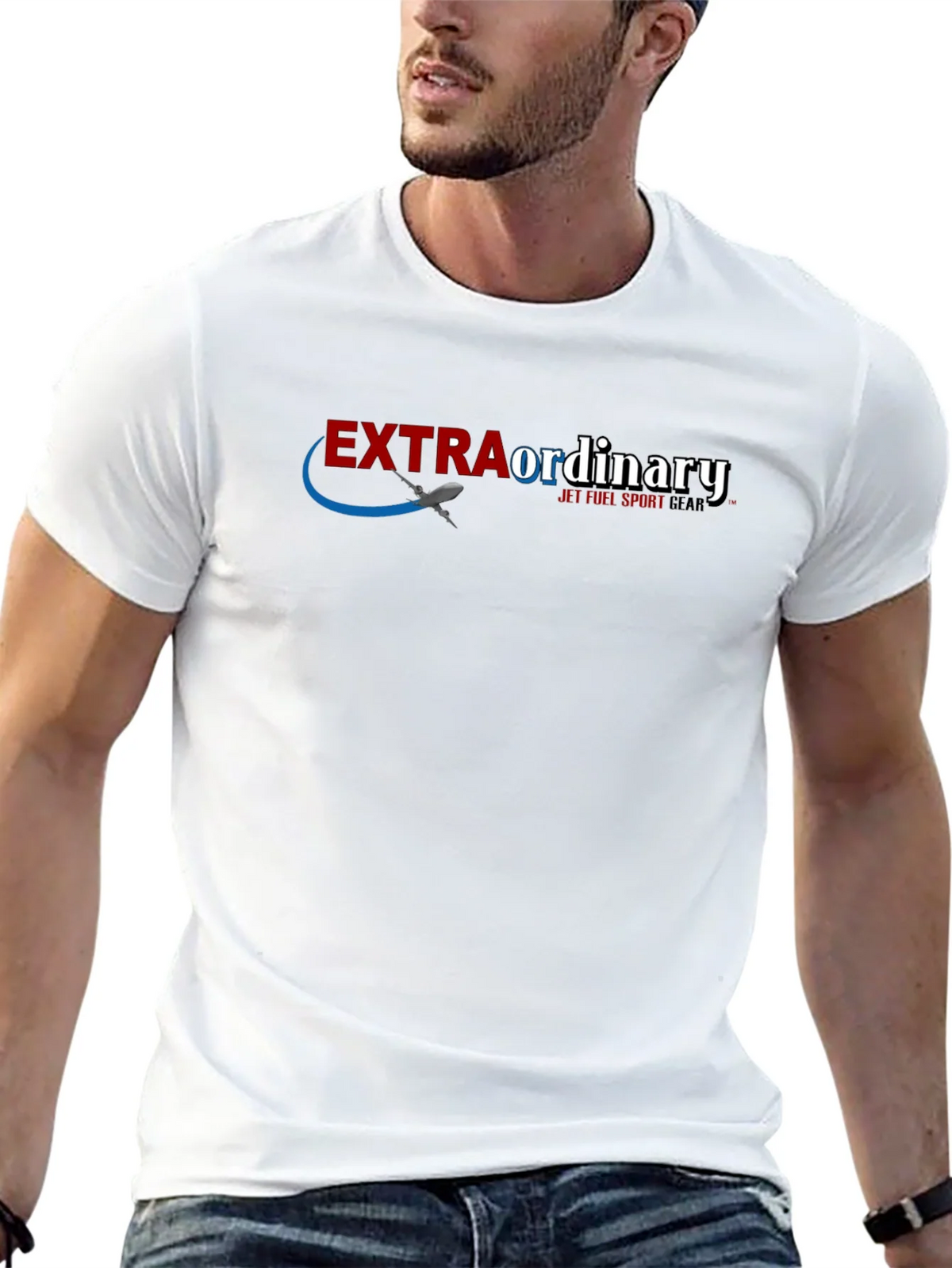 Extraordinary Jet Fuel Sport Gear Black T-Shirt product image 9