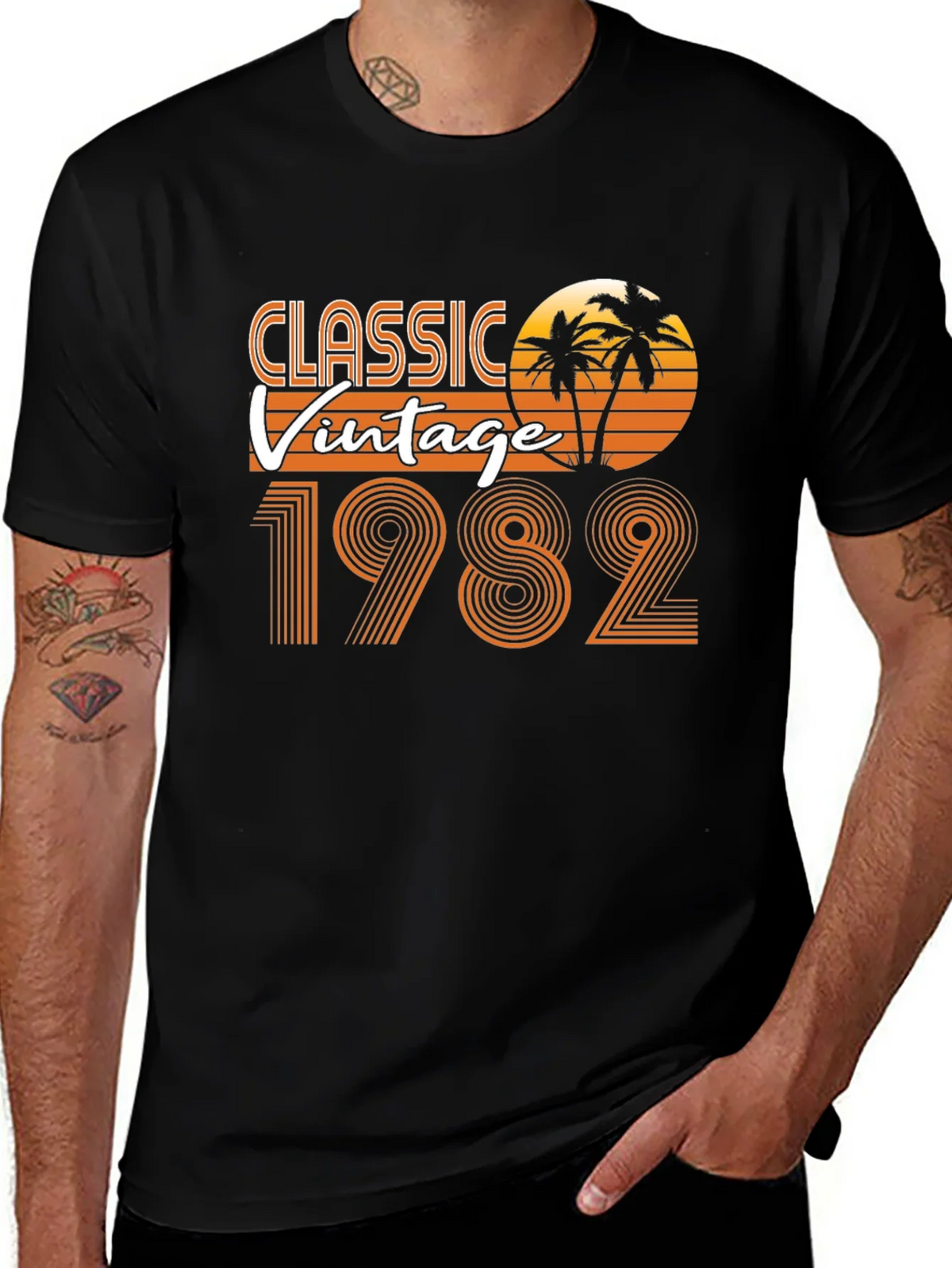 Classic Vintage 1982 Graphic T-Shirt product image 1