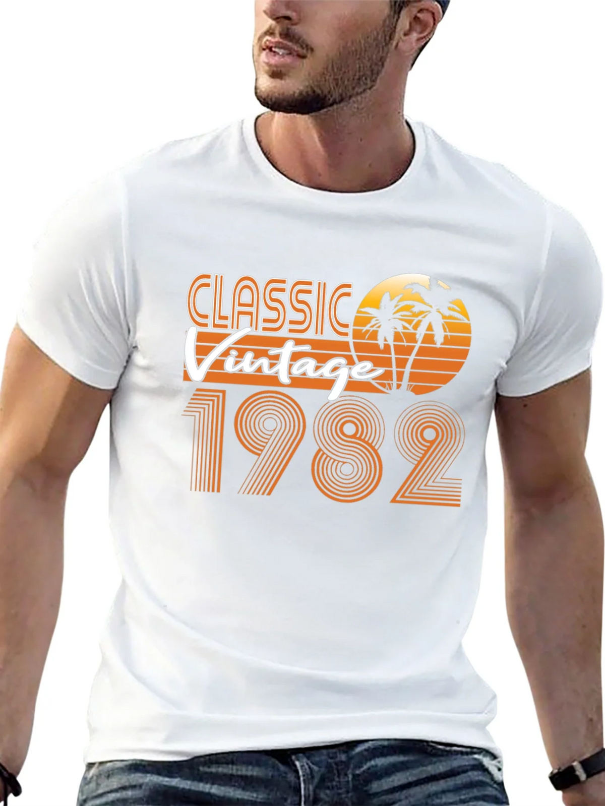 Classic Vintage 1982 Graphic T-Shirt product image 8