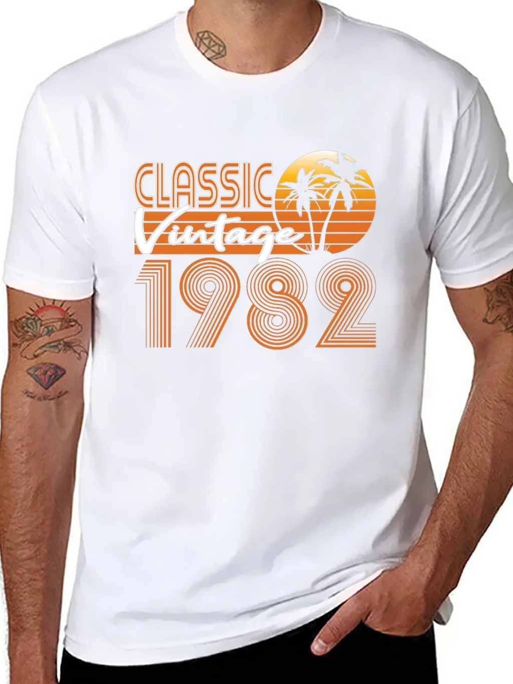 Classic Vintage 1982 Graphic T-Shirt product image 5