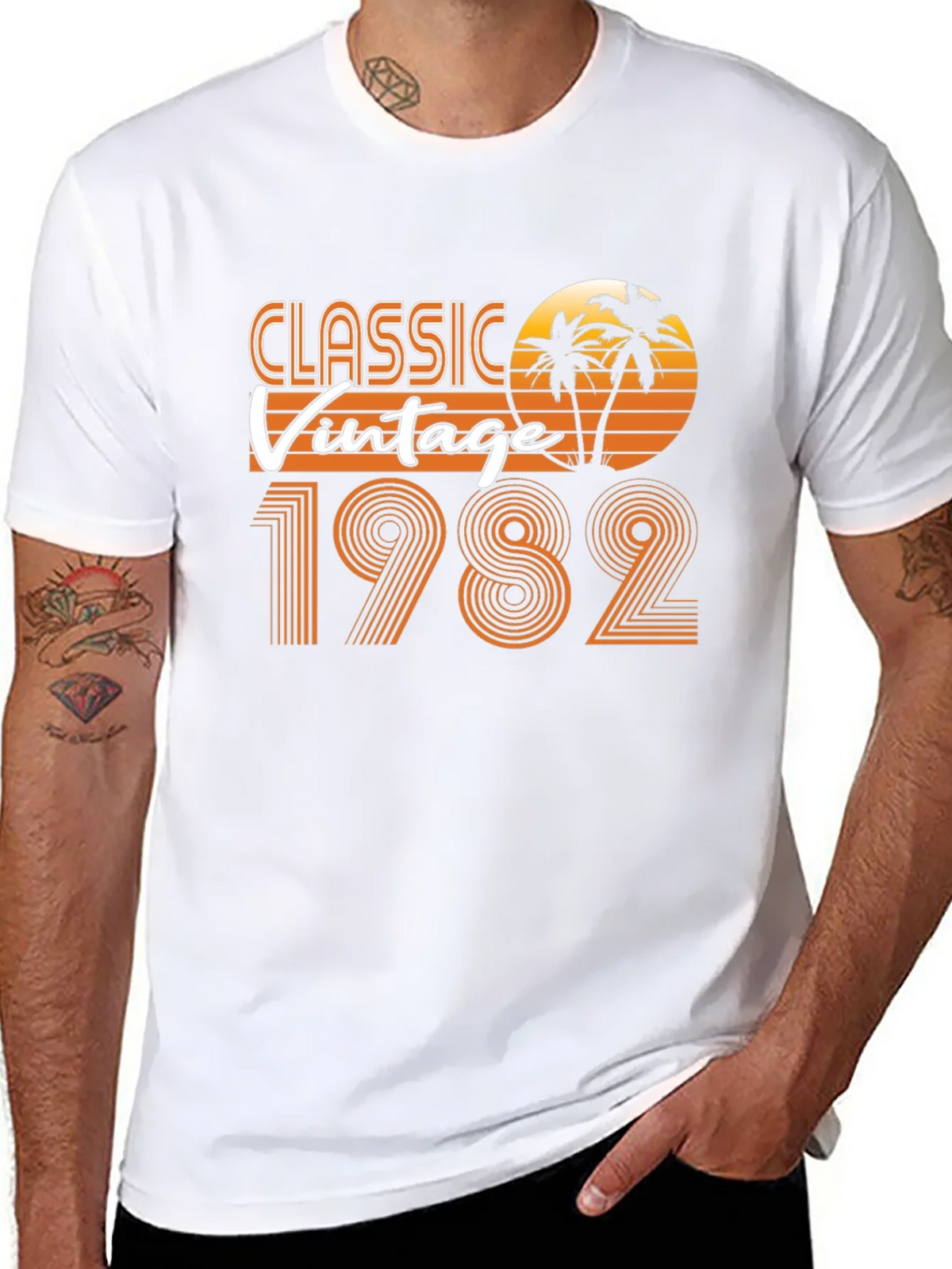 Classic Vintage 1982 Graphic T-Shirt product image 5