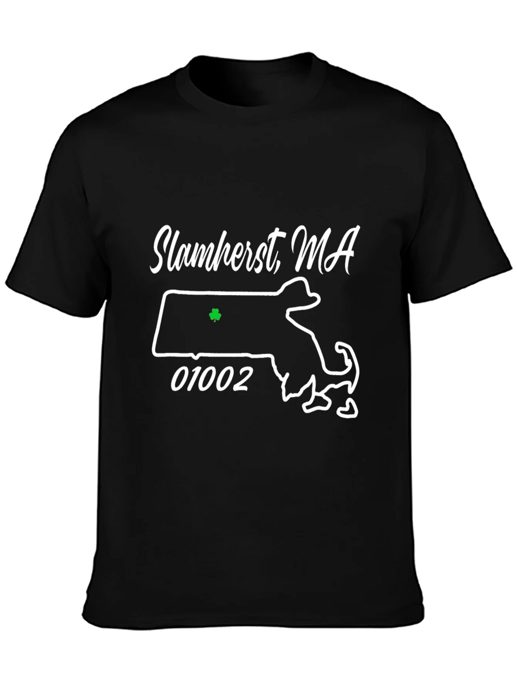 Slamherst MA Shamrock T-Shirt product image 3