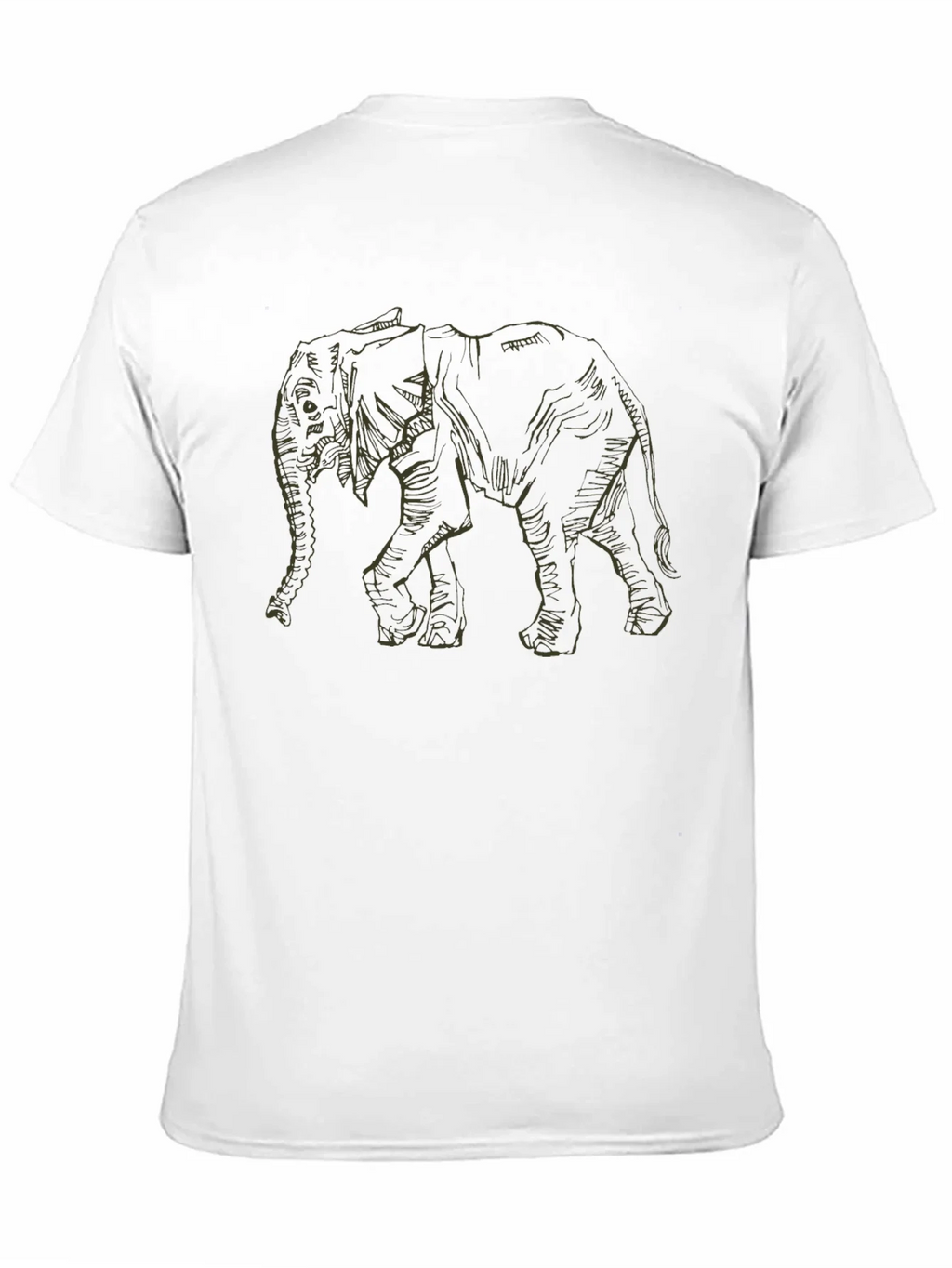 Black Elephant Graphic Tee - Mens Casual Wear product image 10