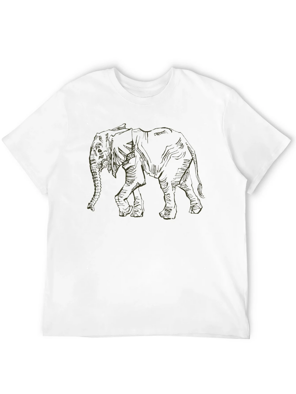 Black Elephant Graphic Tee - Mens Casual Wear product image 11
