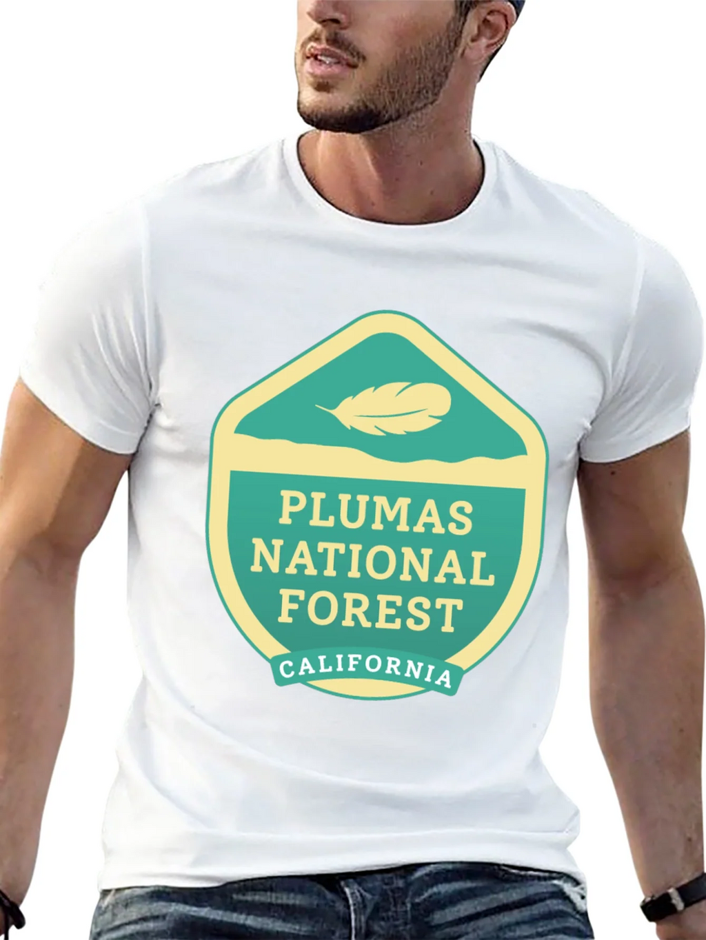 Plumas National Forest Graphic Tee - Black product image 12