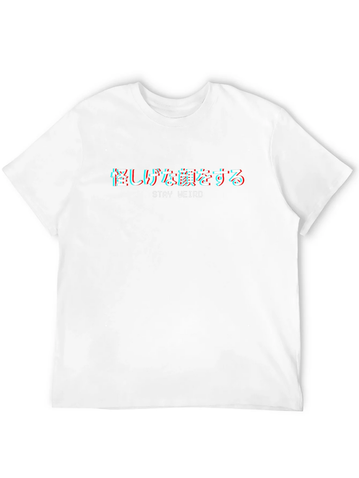 Stay Weird Graphic Tee - Black Crew Neck product image 11