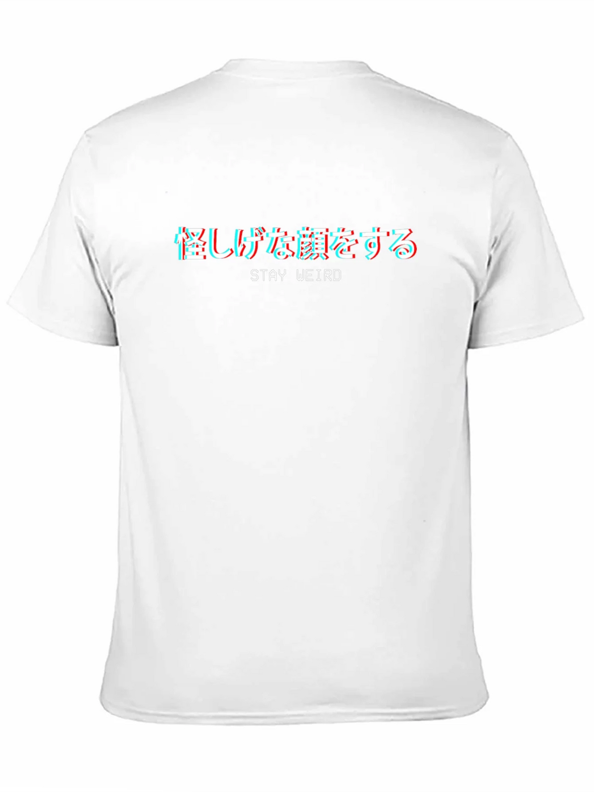 Stay Weird Graphic Tee - Black Crew Neck product image 10
