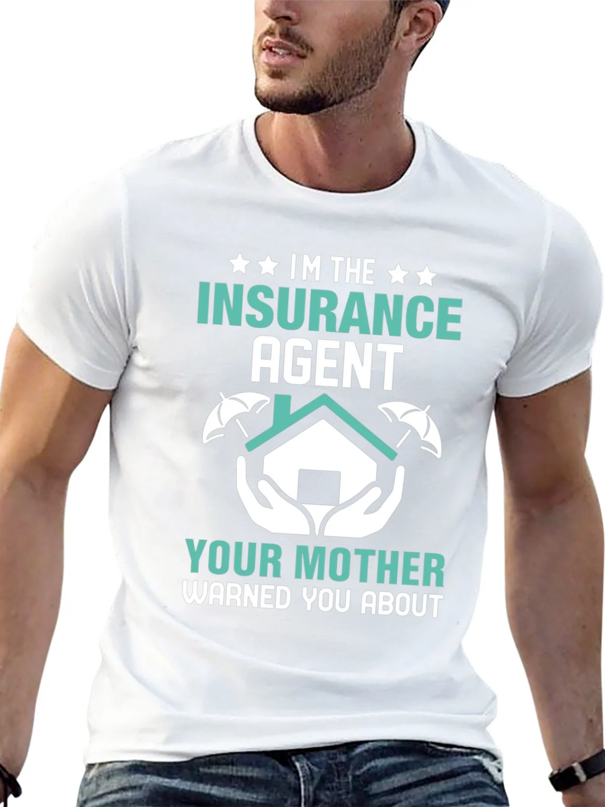 Im the Insurance Agent T-Shirt - Funny Slogan Tee product image 12