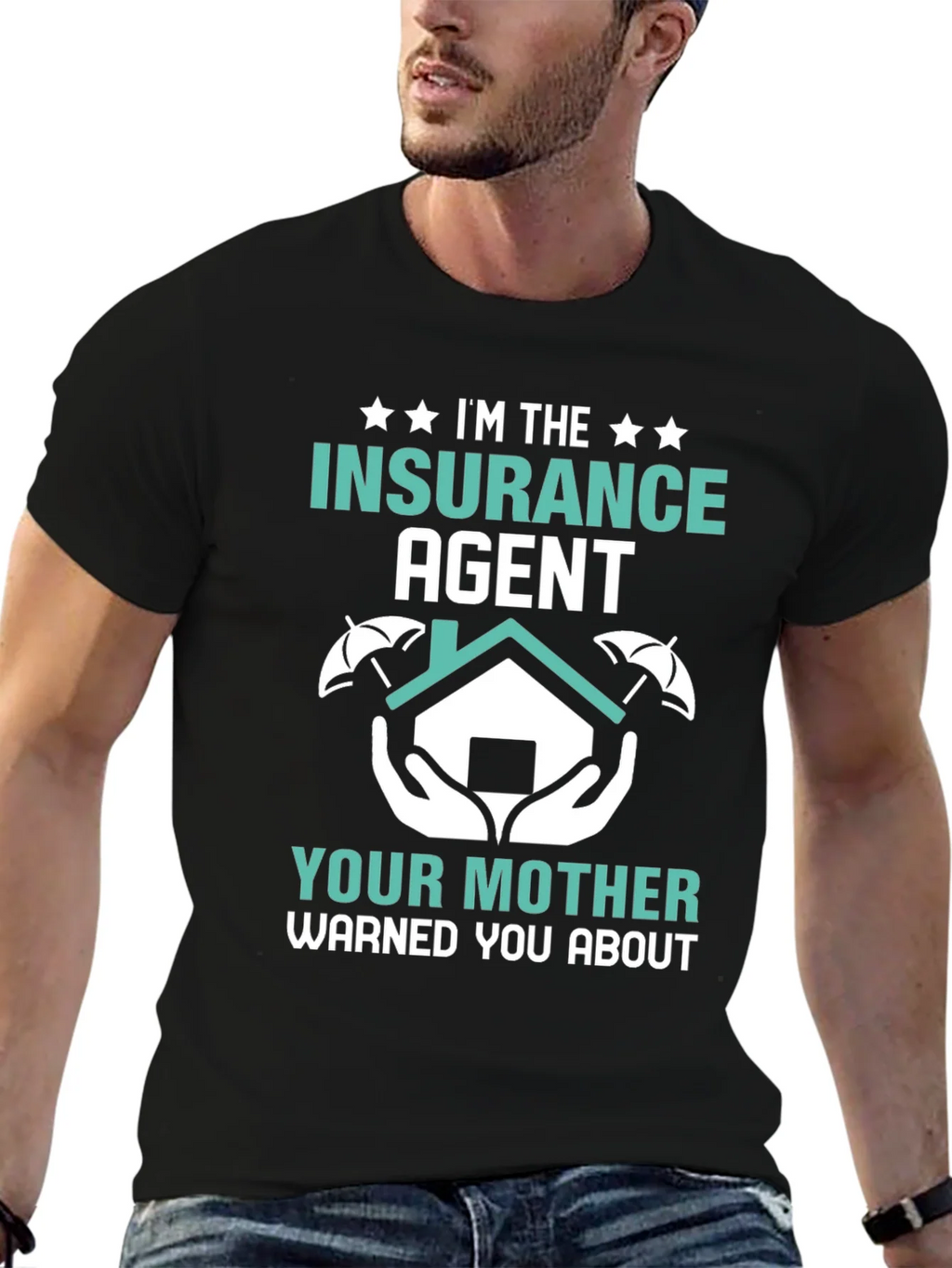 Im the Insurance Agent T-Shirt - Funny Slogan Tee product image 6