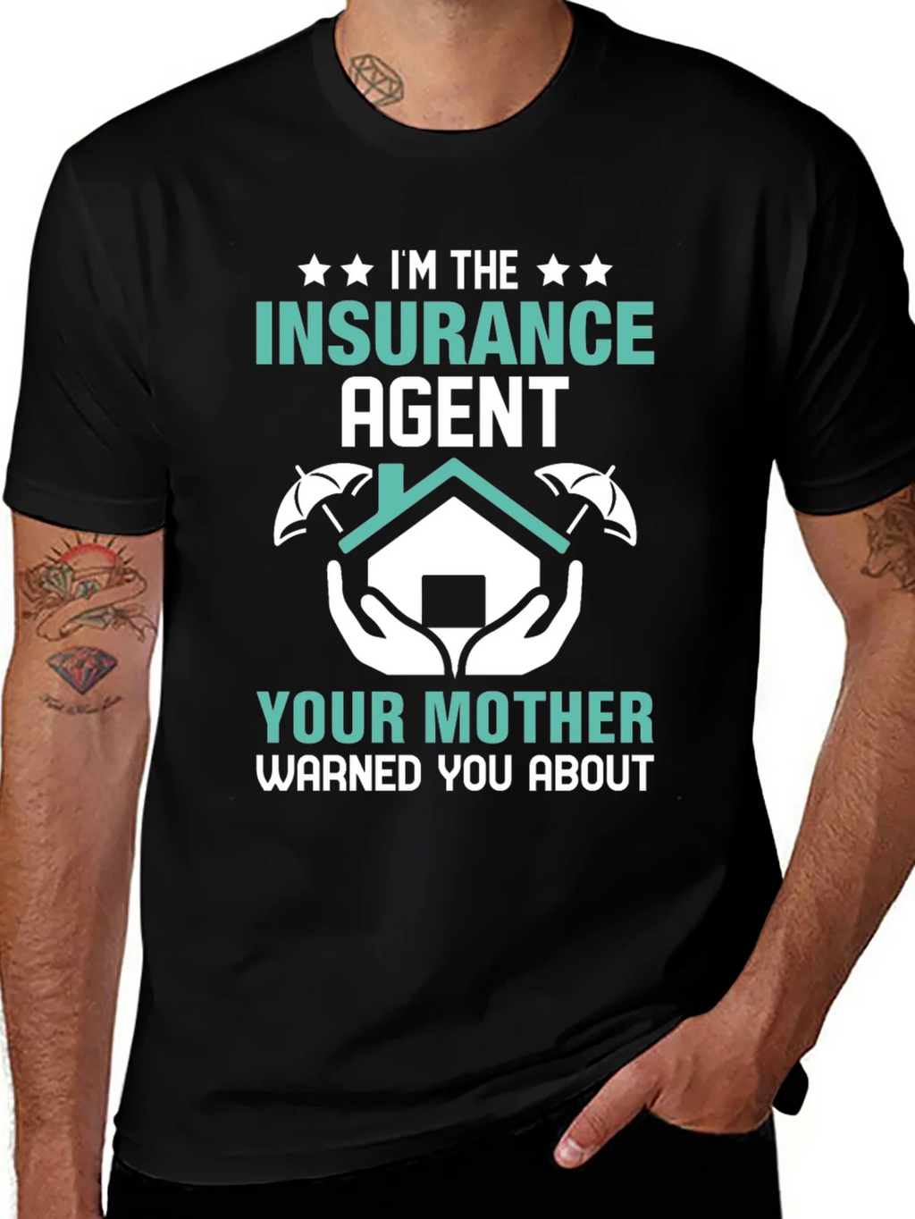 Im the Insurance Agent T-Shirt - Funny Slogan Tee product image 1
