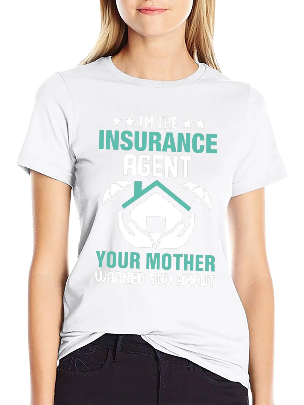 Im the Insurance Agent T-Shirt - Funny Slogan Tee product image 8