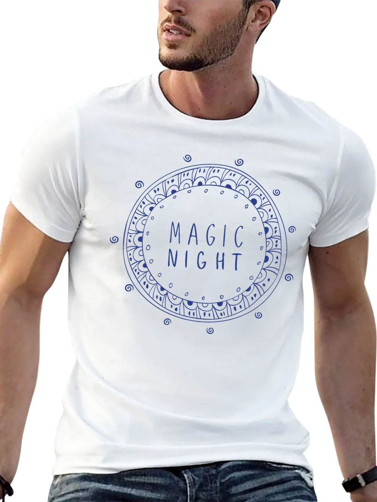 Magic Night Graphic Tee - Unique Design product image 12