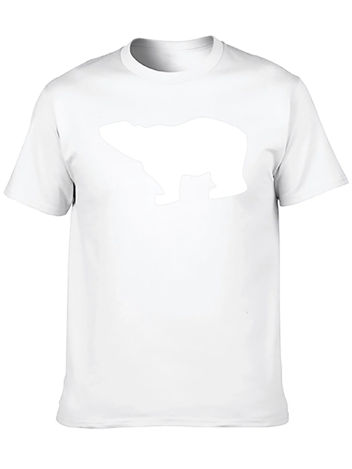 Cool Polar Bear Graphic Tee - Black Cotton T-Shirt product image 9