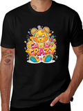 Candy Crazy Bear Graphic T-Shirt product image 1
