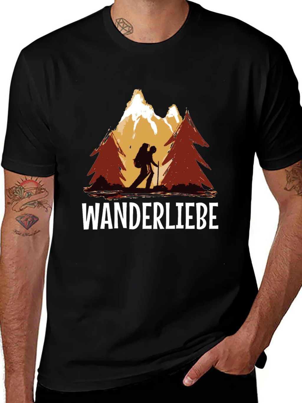 Wanderliebe Hiking T-Shirt - Mountain Adventure product image 1