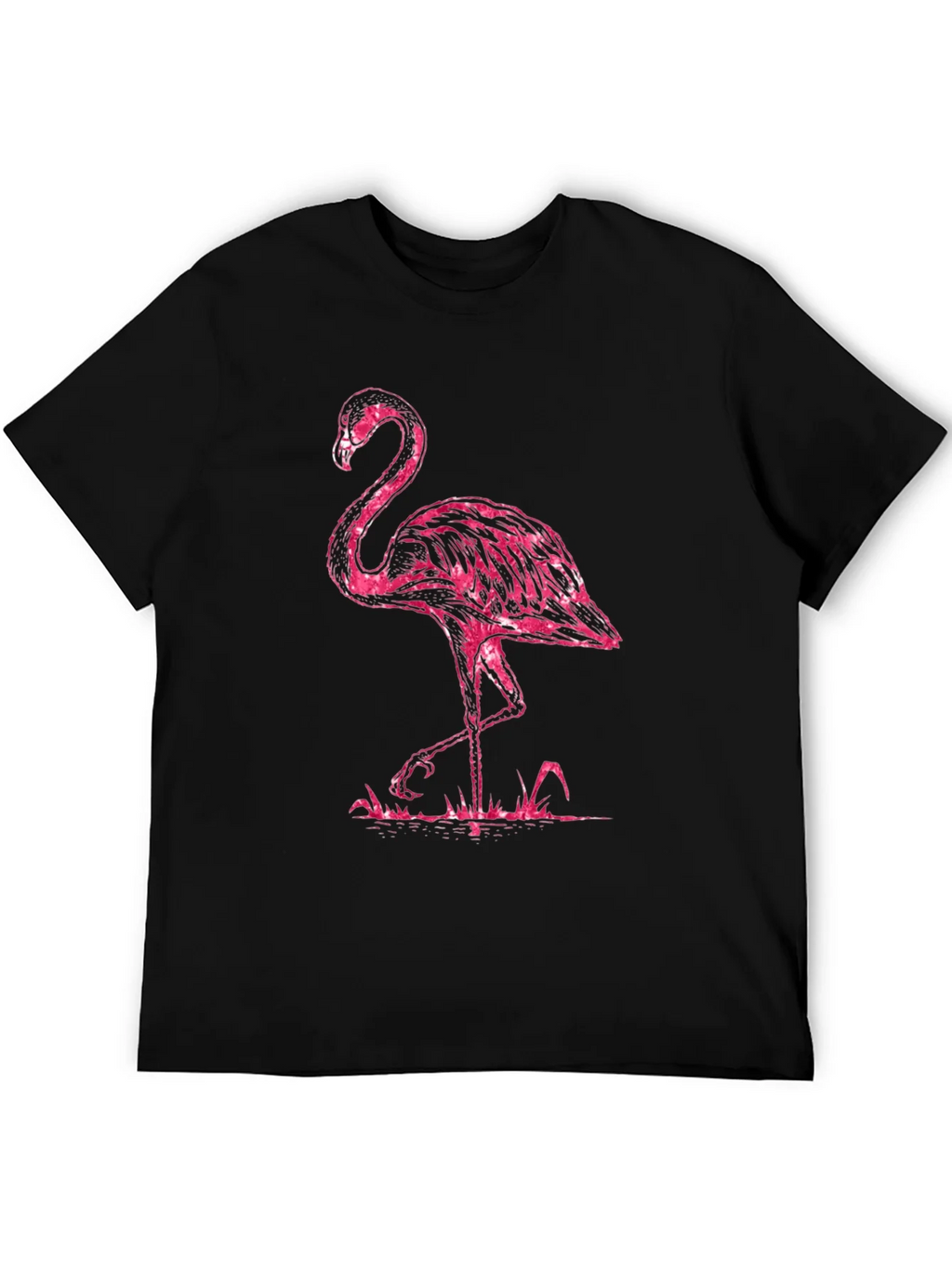 Pink Flamingo Graphic T-Shirt product image 5