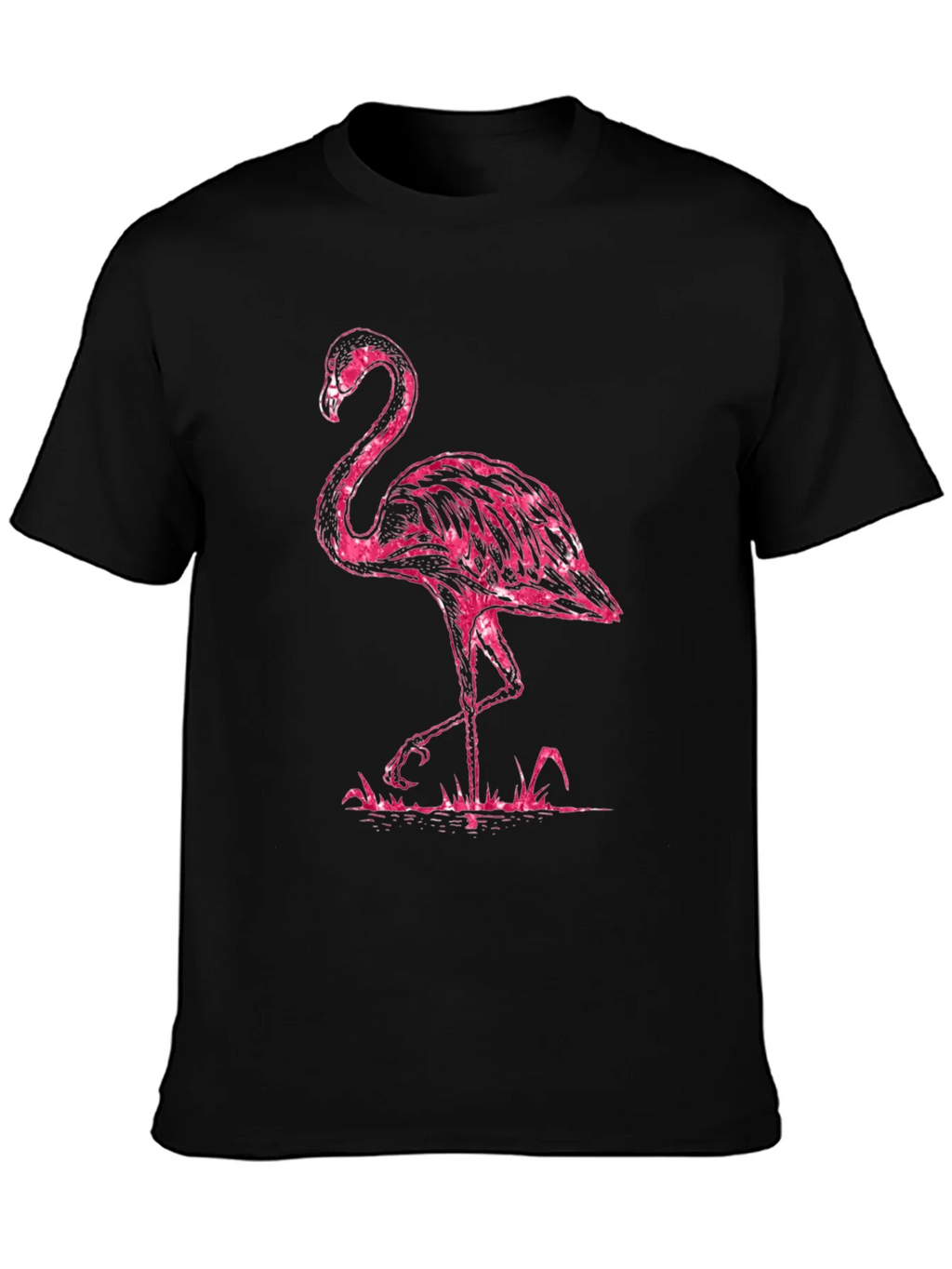 Pink Flamingo Graphic T-Shirt product image 3