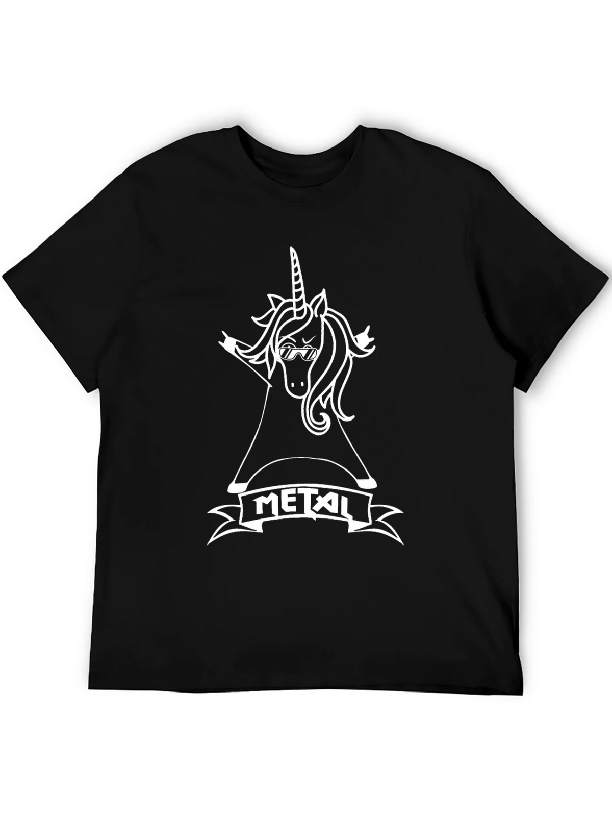 Metal Unicorn T-Shirt - Rock On! product image 4