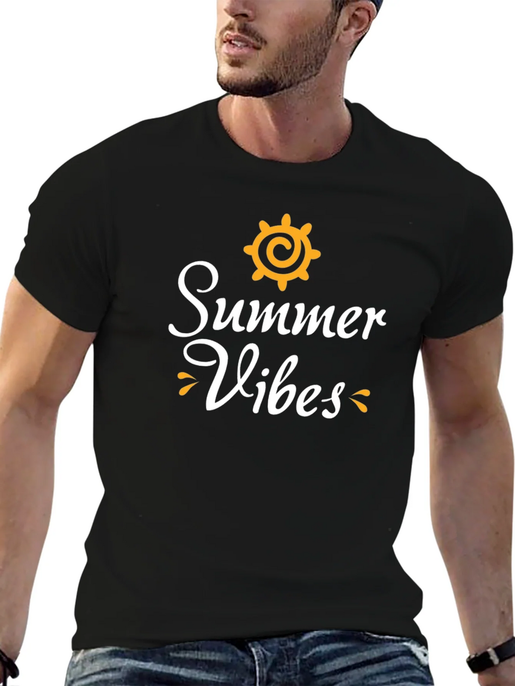 Summer Vibes Graphic T-Shirt product image 6