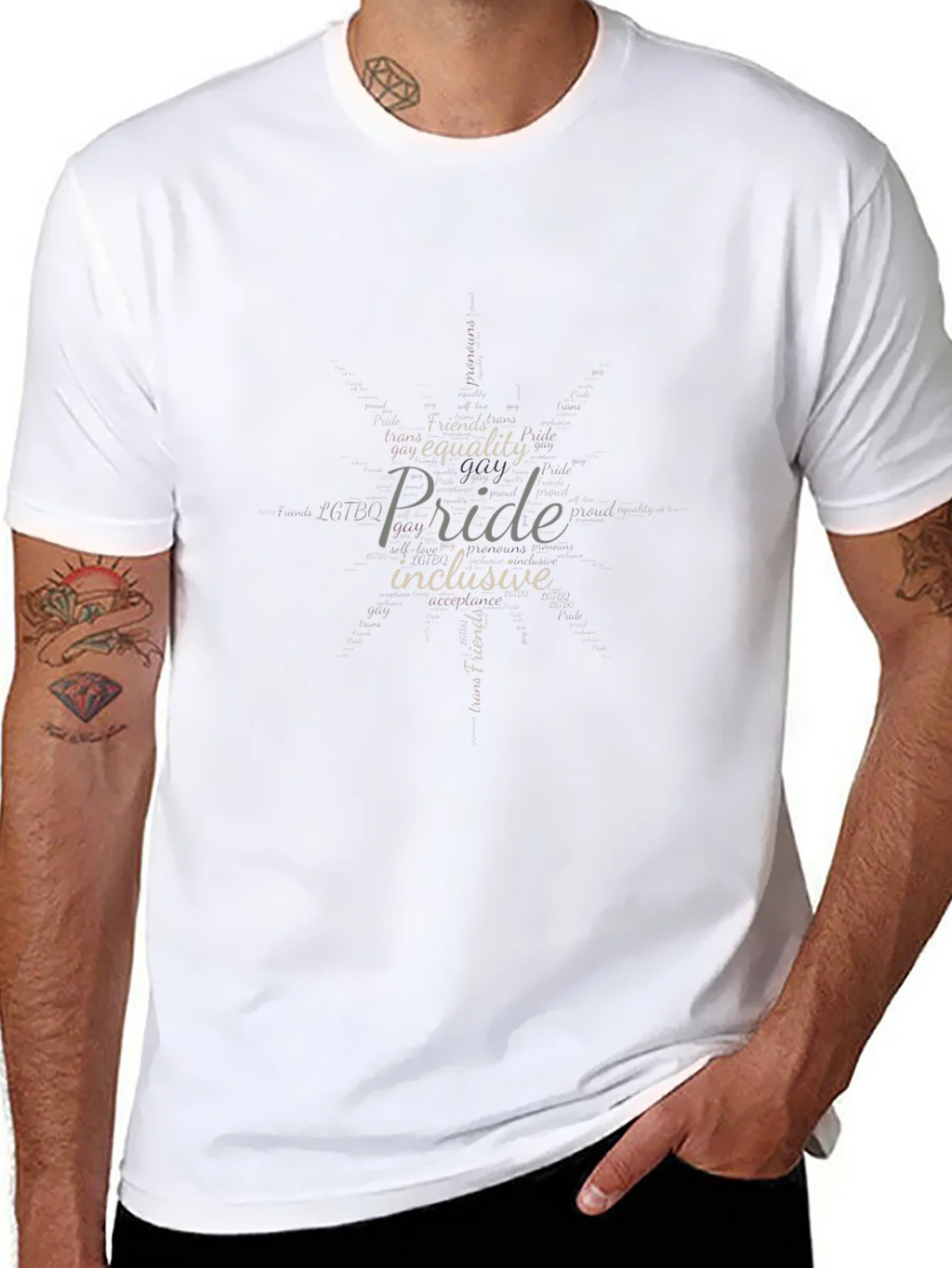 Pride Inclusive Graphic T-Shirt - LGBTQ+ Equality Tee product image 7
