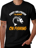 Every Halloween Im Hooked On Fishing T-Shirt product image 1