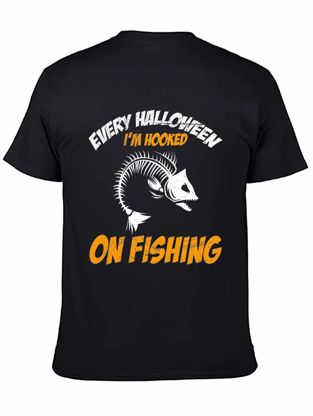 Every Halloween Im Hooked On Fishing T-Shirt product image 4